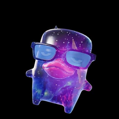Galaxy Duck Sprite