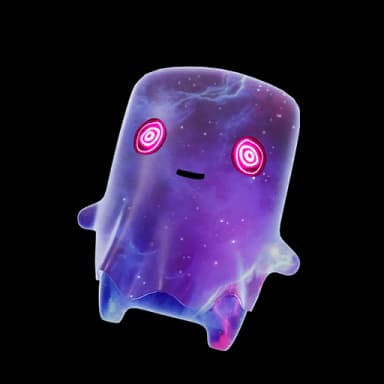 Galaxy Ghost Sprite
