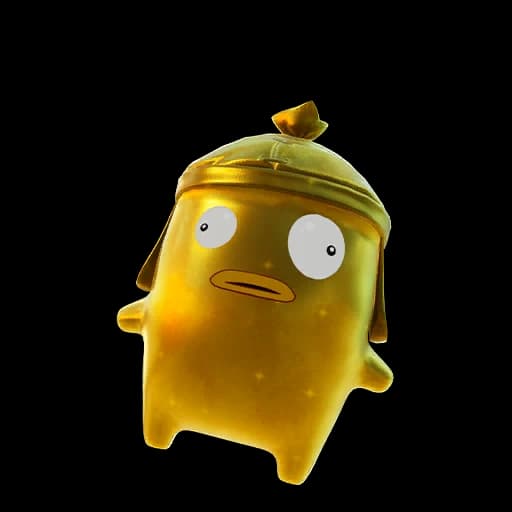 Gold Fishy Fortnite Sprite